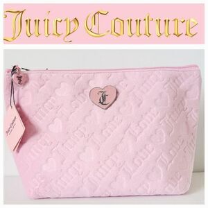 Juicy Couture Love Juicy ❤️ Velour Cosmetic Pouch